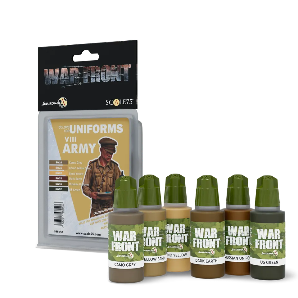 scale75-warfront-viii-army-paint-set-6-peintures-d-sert image 1