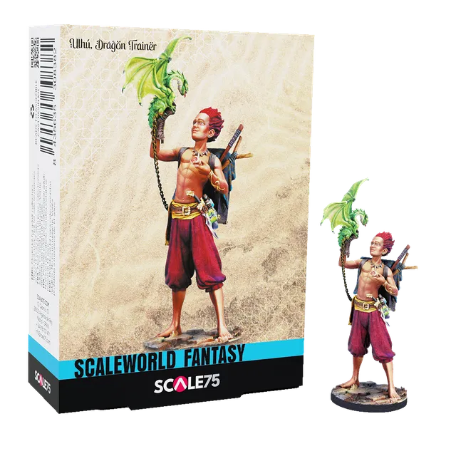 scale75-ulh-dragon-trainer-figurine-1-24-non-peinte image 1
