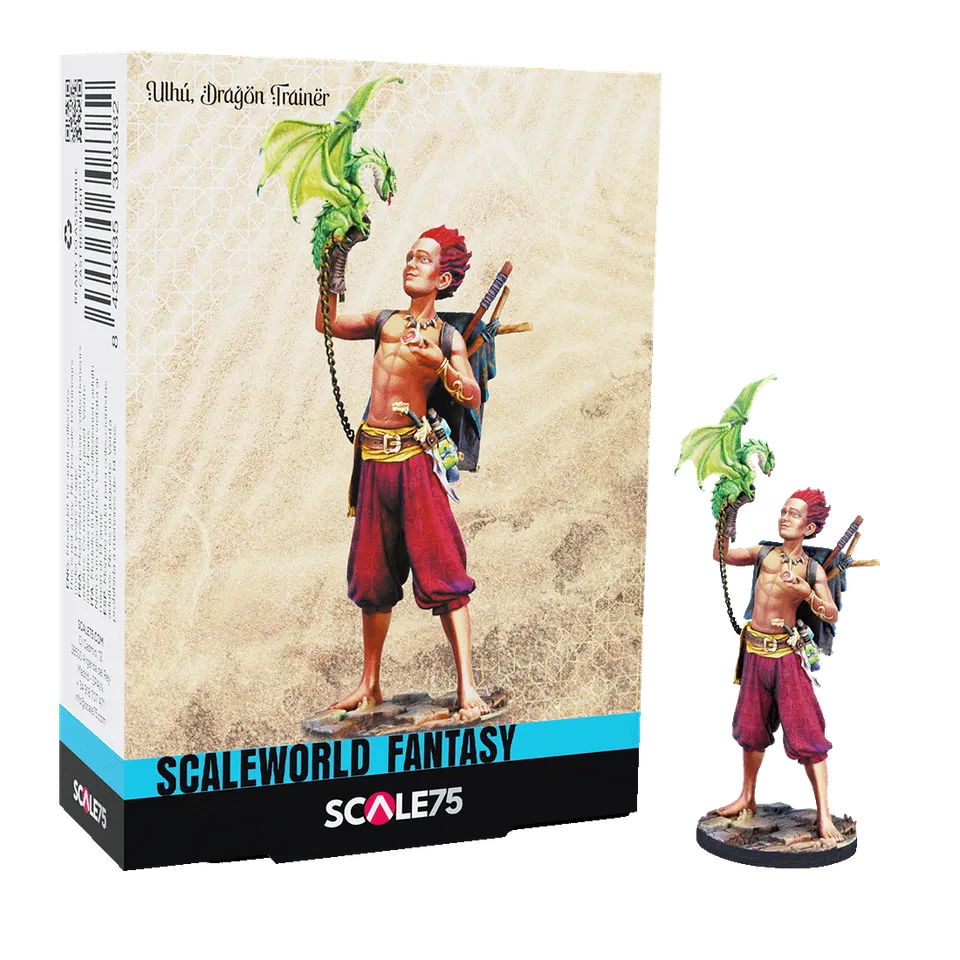 scale75-ulh-dragon-trainer-figurine-1-24-non-peinte image 1