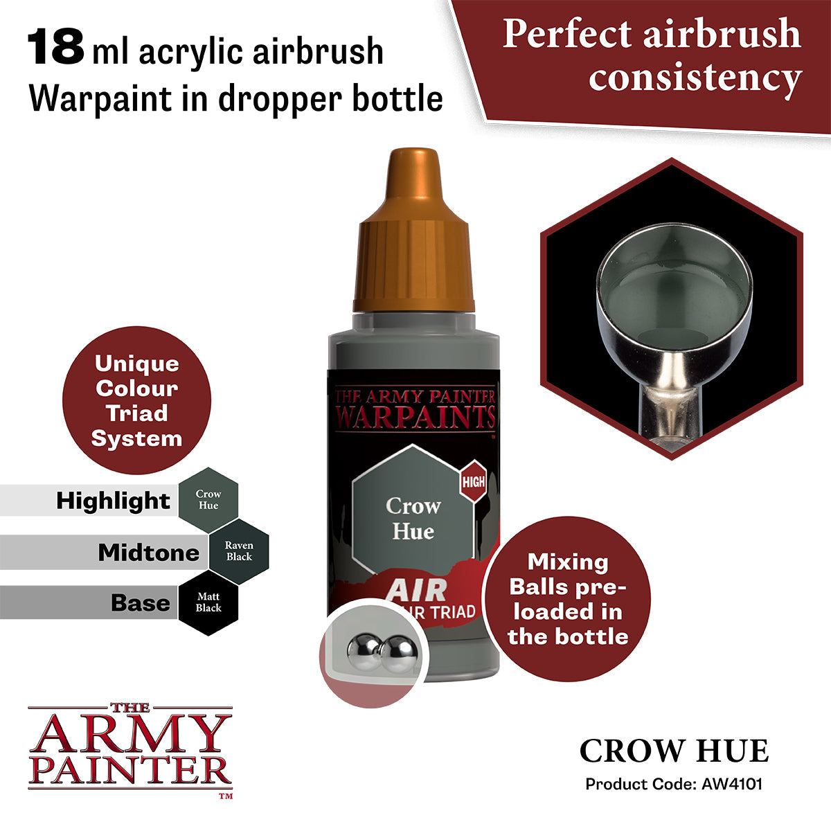 the-army-painter-warpaints-air-crow-hue-peinture-a-rographe image 2
