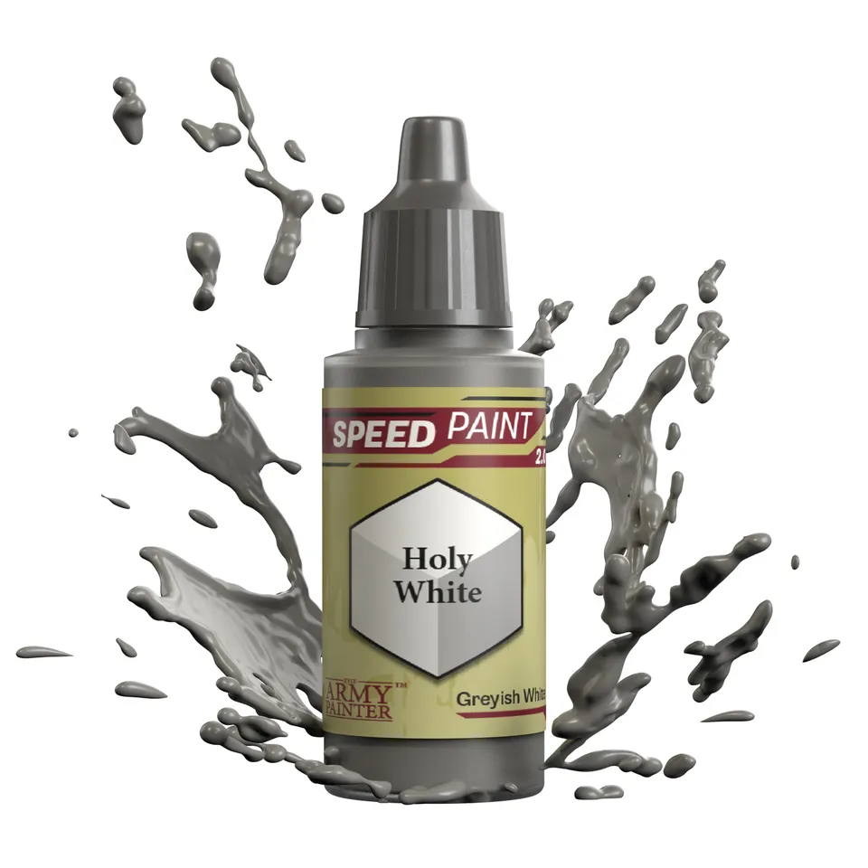 the-army-painter-speedpaint-holy-white-peinture-blanc-gris-18-ml image 1