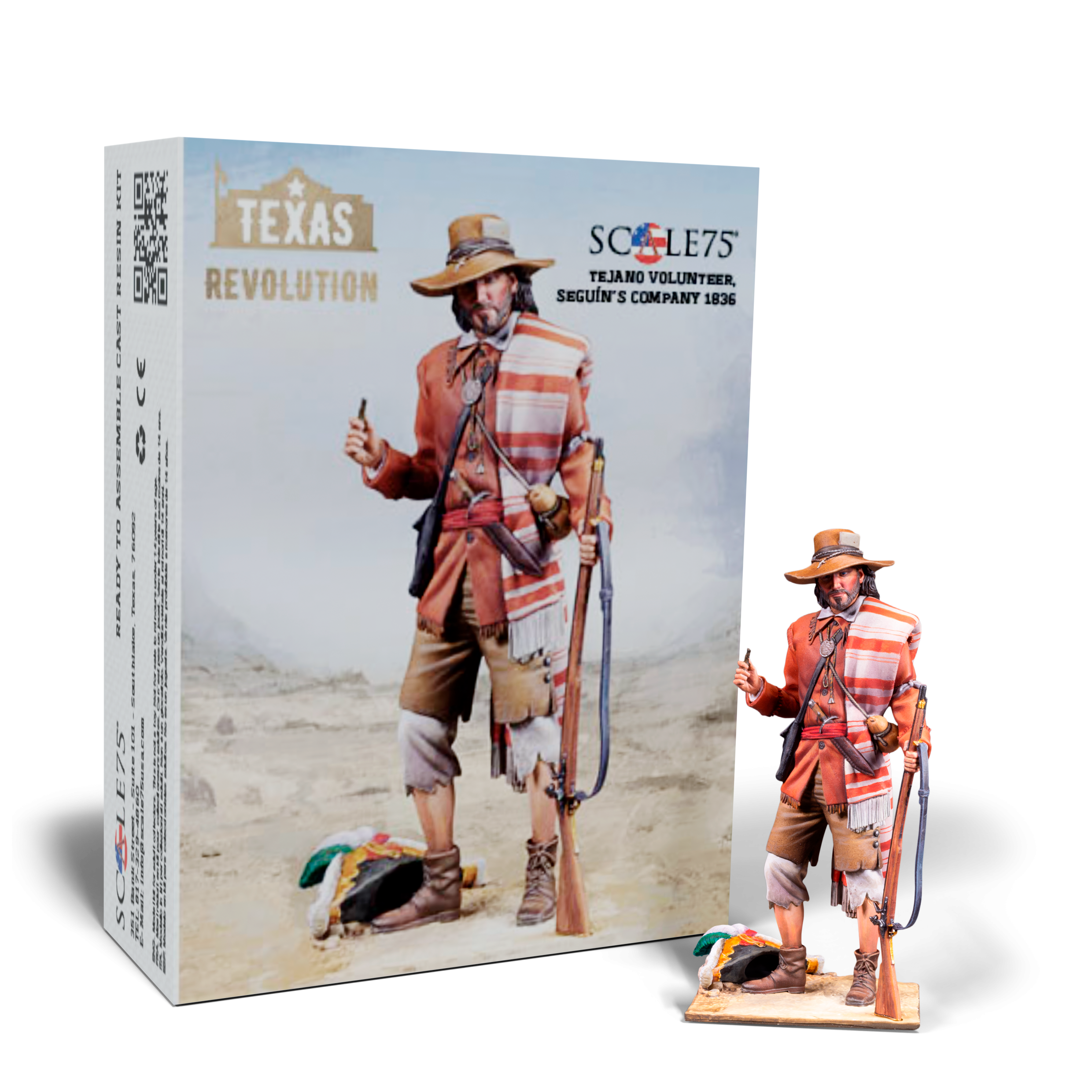 scale75-ferrer-dalmau-tejano-volunteer-figurine-75mm image 1