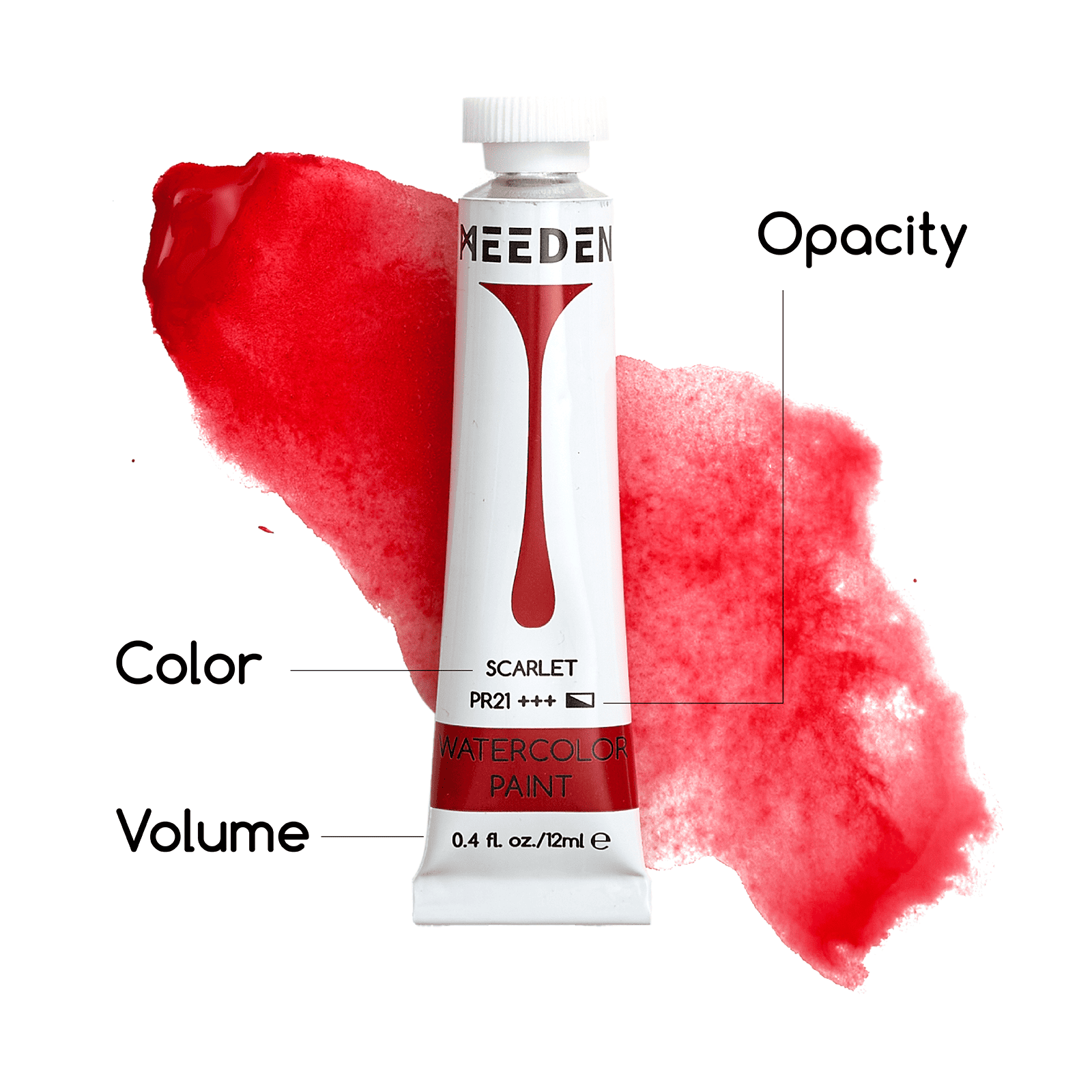 meeden-watercolor-peinture-aquarelle-12-tubes-12-ml-lumineuse image 3