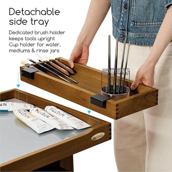 meeden-art-carts-w13h-extra-large-desserte-noyer-h-tre image 5