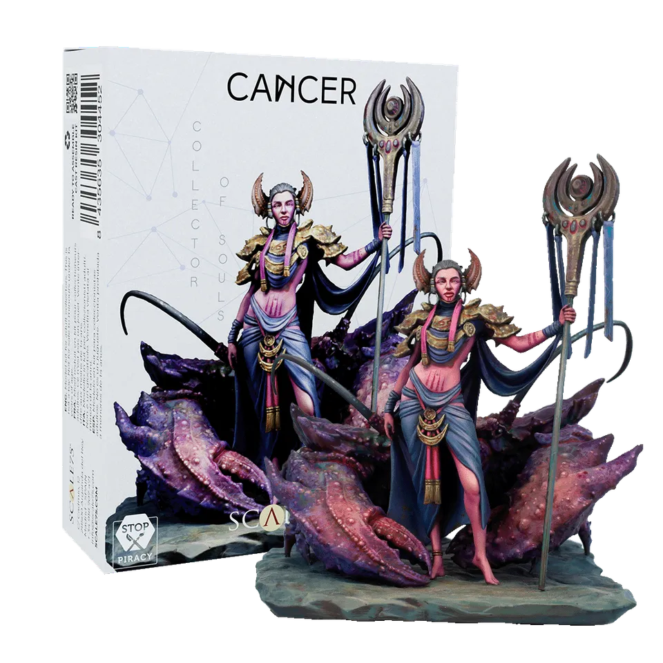 scale75-zodiac-cancer-figurine-r-sine-peindre-signe-zodiaque image 1