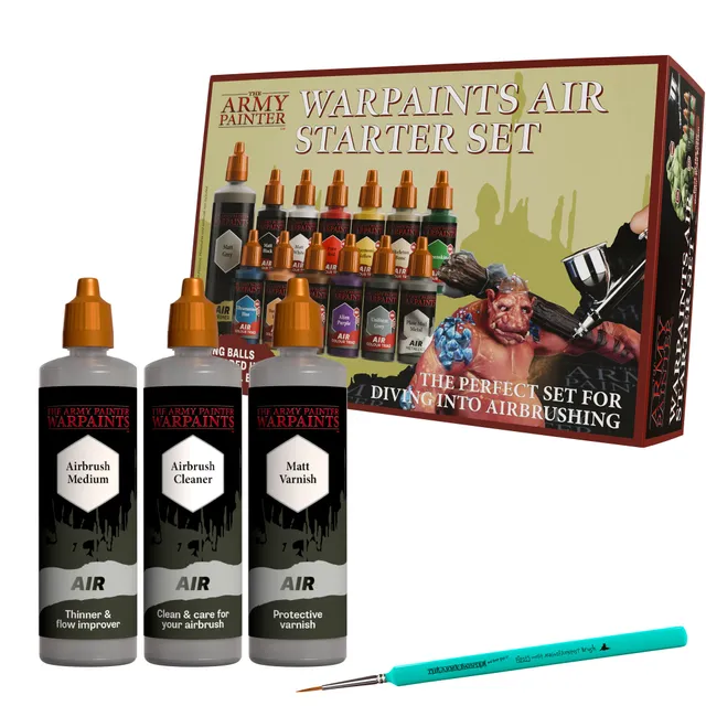 the-army-painter-airbrush-starter-bundle-kit-aerographe-peinture-air image 1