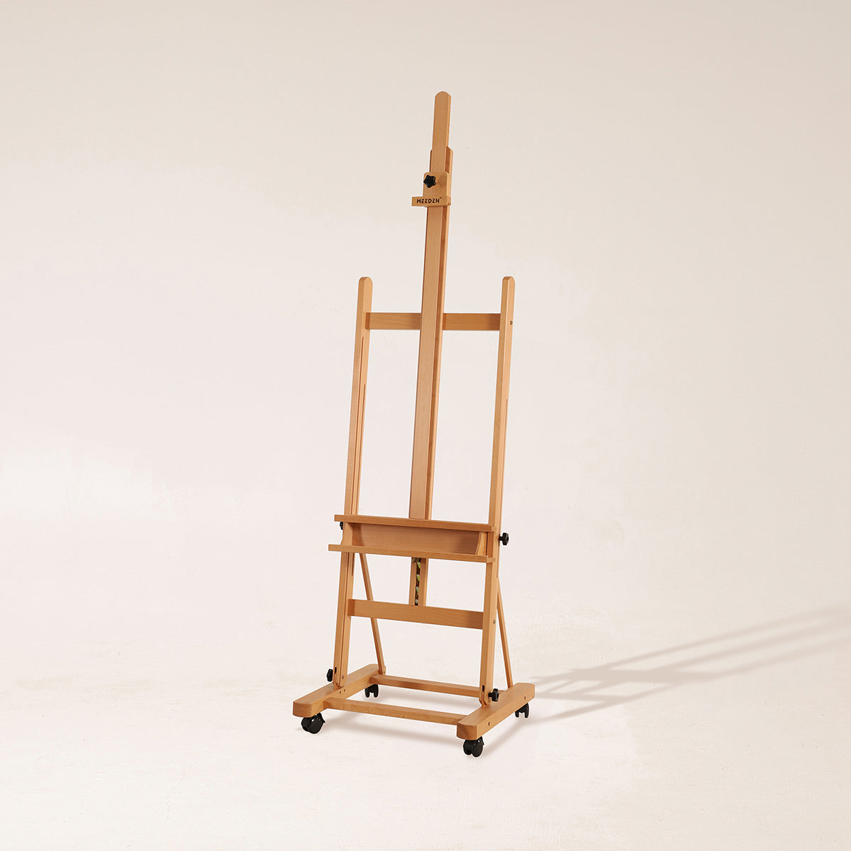 meeden-w02d-chevalet-d-atelier-en-h-bois-grand-plateau image 1