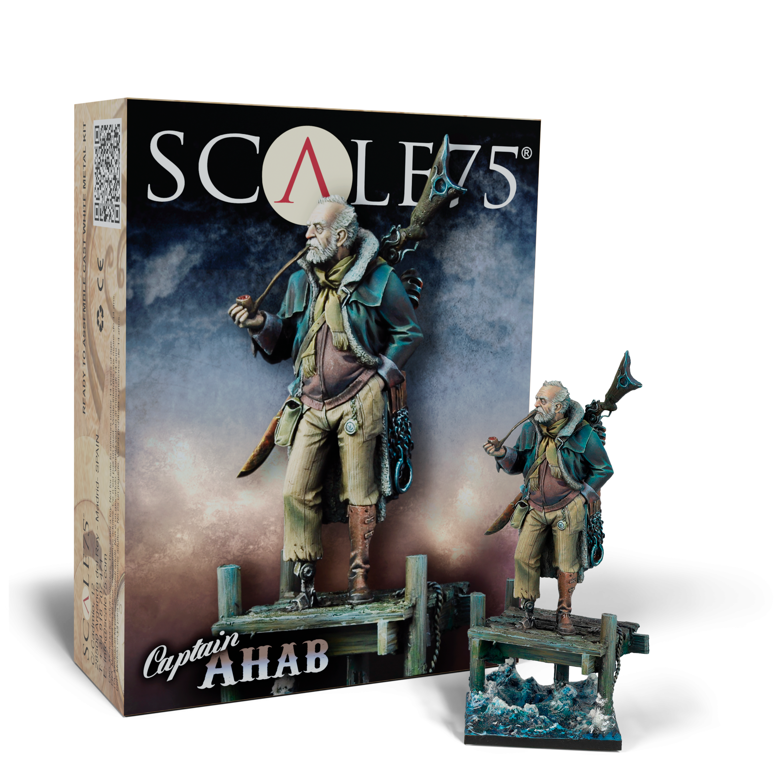 scale75-characters-captain-ahab-figurine-75mm-non-peinte-r-sine-m-tal image 1