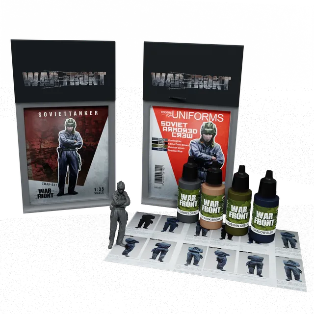 scale75-bundles-pack-soviet-armored-crew-peinture-figurine-tanker image 1