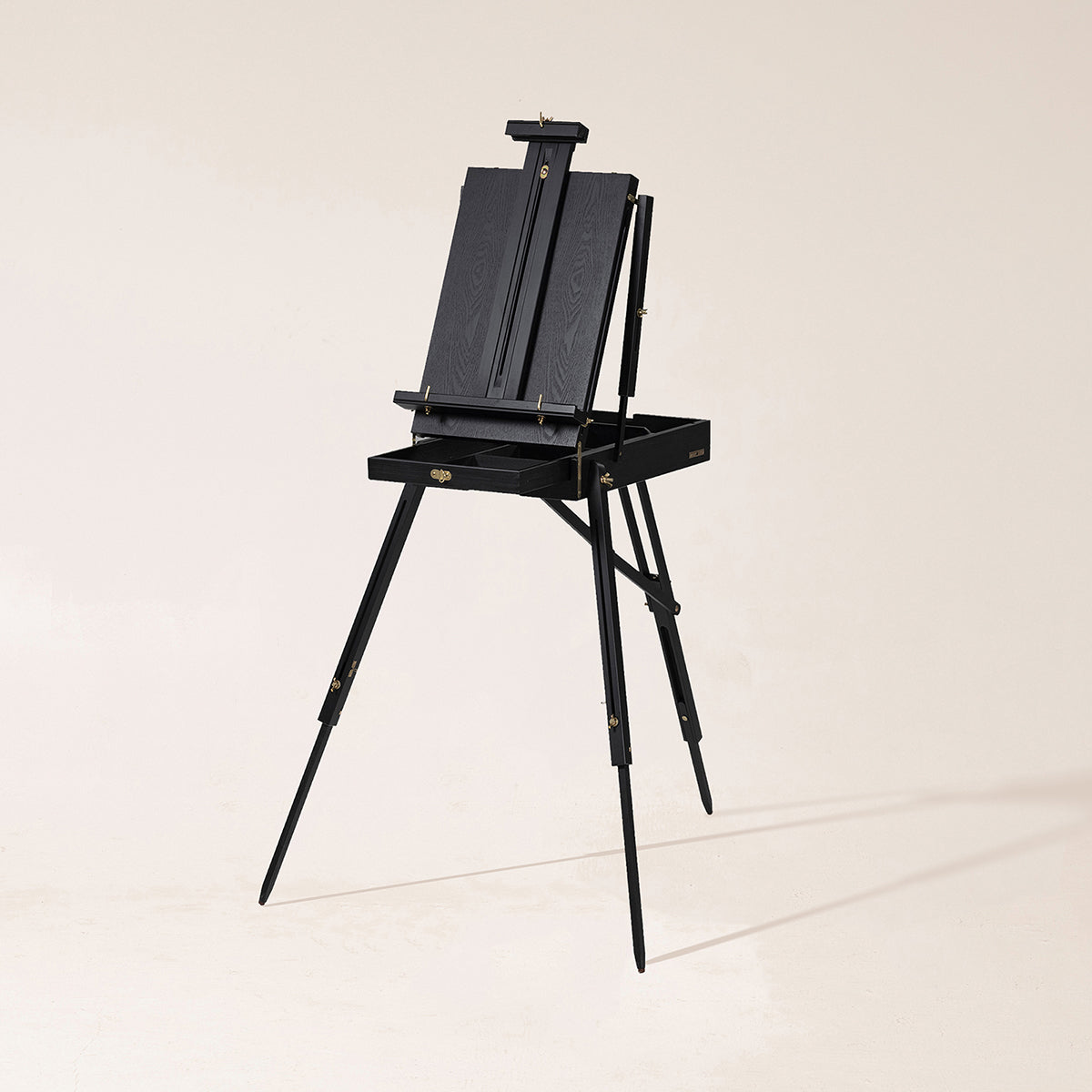 meeden-hx-3-chevalet-plein-air-bois-pliable-avec-tiroir image 1