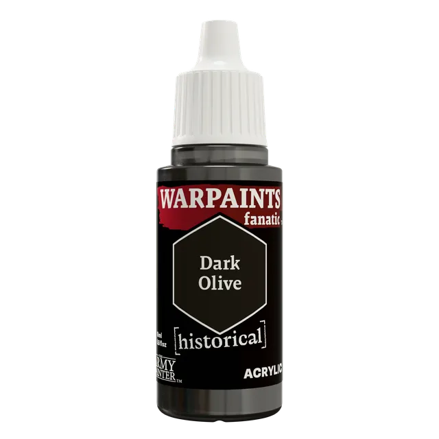 army-painter-warpaints-historical-dark-olive-peinture-18ml image 1