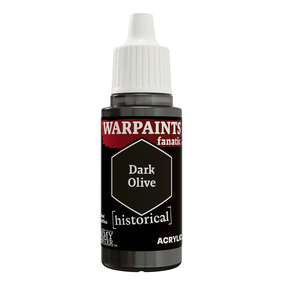 army-painter-warpaints-historical-dark-olive-peinture-18ml image 1