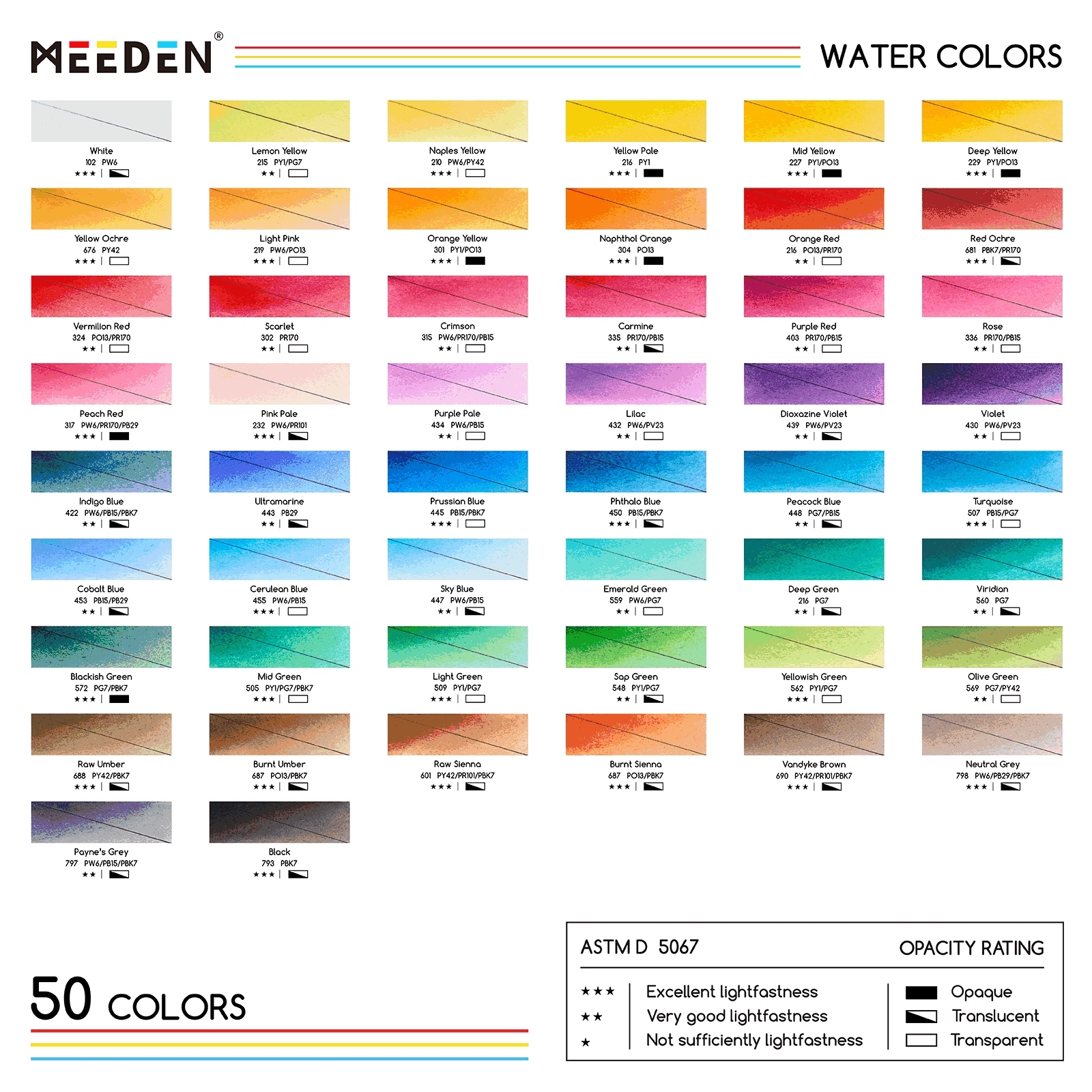 meeden-watercolor-coffret-aquarelle-50-couleurs-voyage image 2