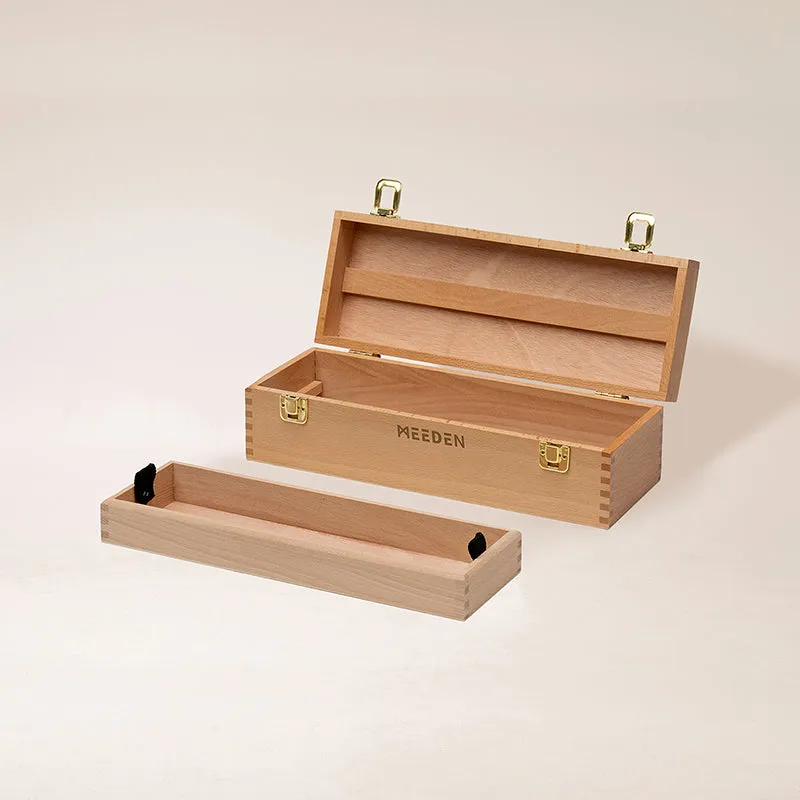 meeden-hbx-13-bo-te-rangement-bois-2-niveaux image 1
