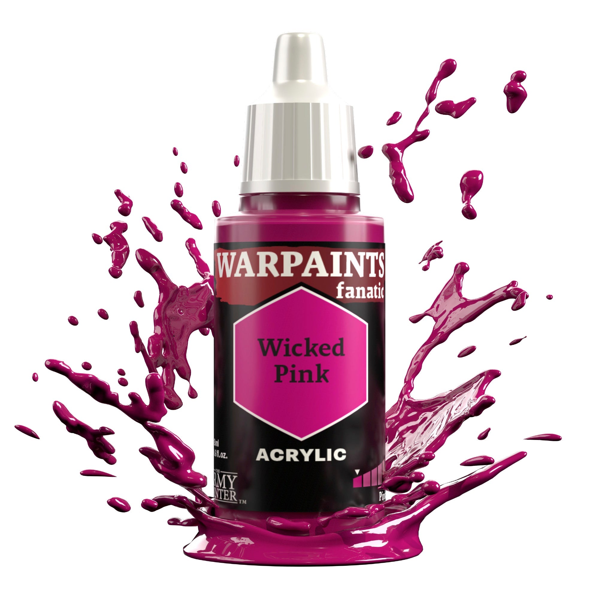 the-army-painter-warpaints-fanatic-wicked-pink-peinture-miniature-18-ml-rose image 2