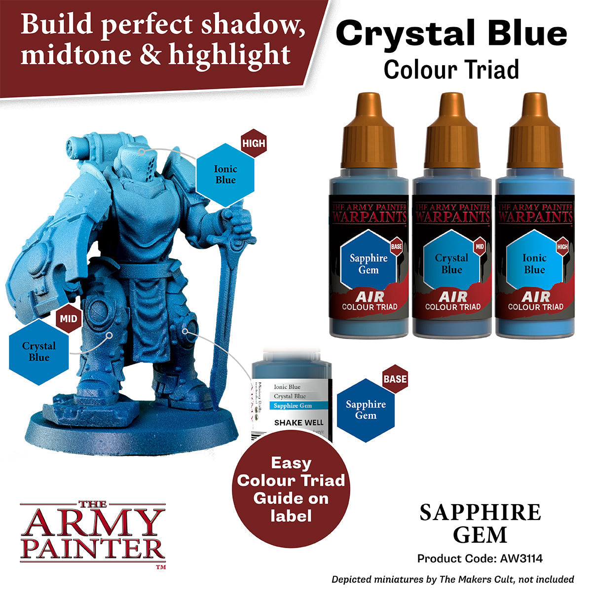 the-army-painter-warpaints-air-sapphire-gem-peinture-a-rographe-bleu image 3