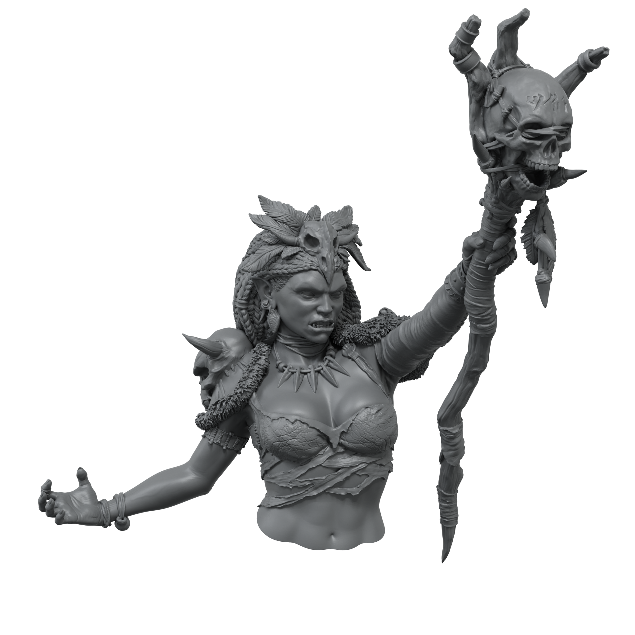 scale75-aruh-ka-dark-sorceress-figurine-fantasy-r-sine image 2