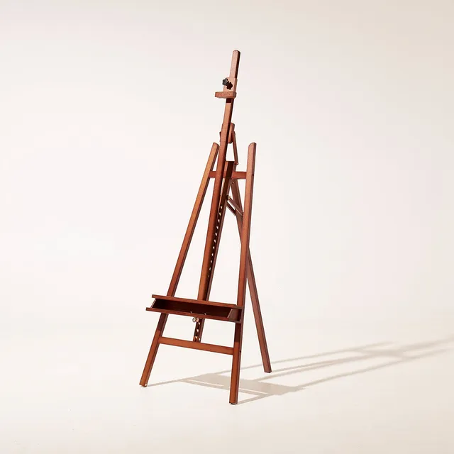 meeden-floor-easels-w09b-chevalet-atelier-noyer-122-cm image 1