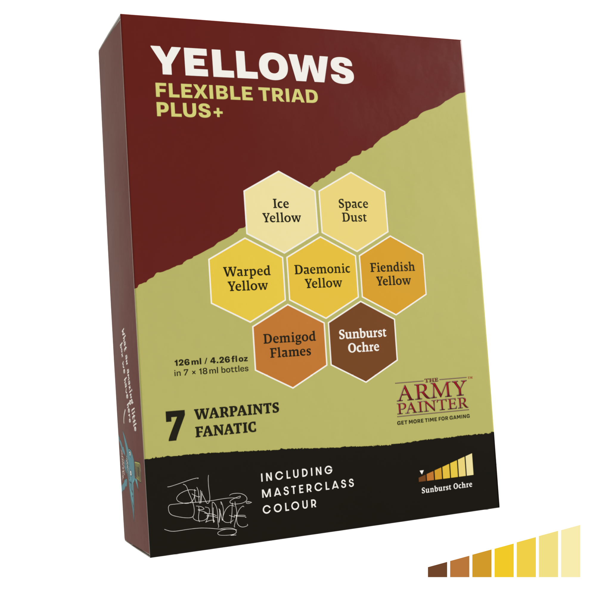 the-army-painter-warpaints-fanatic-yellows-triad-set-7-peintures image 1