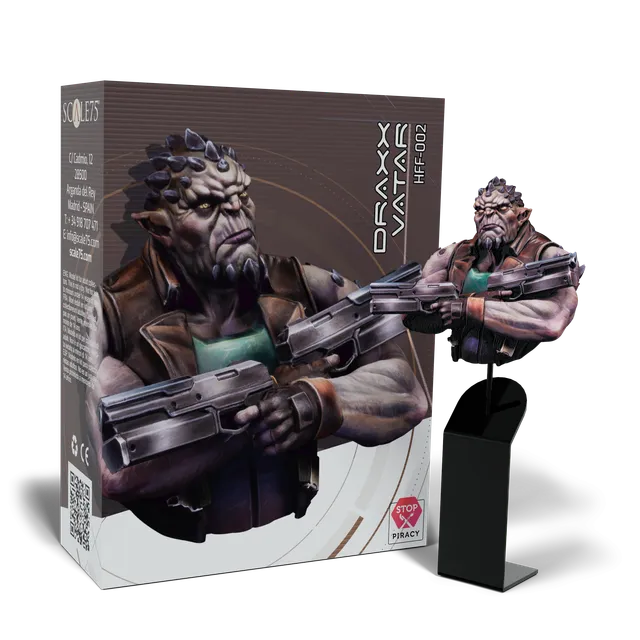 scale75-characters-draxx-vatar-buste-1-12-r-sine-non-peint image 1