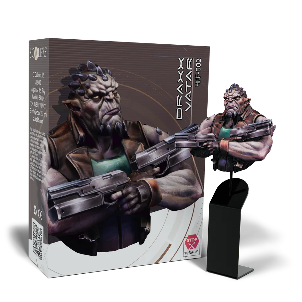 scale75-characters-draxx-vatar-buste-1-12-r-sine-non-peint image 1