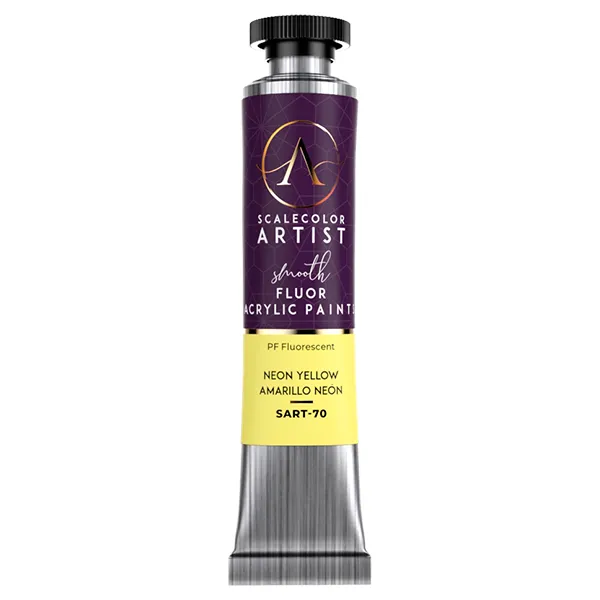 scale75-scalecolor-artist-neon-yellow-peinture-acrylique-jaune-fluo-20ml image 1