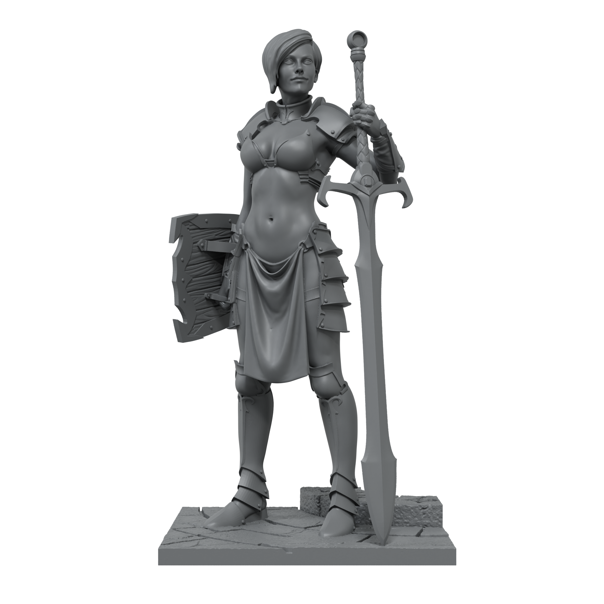 scale75-characters-keera-blade-of-justice-figurine-75mm-non-peinte image 2