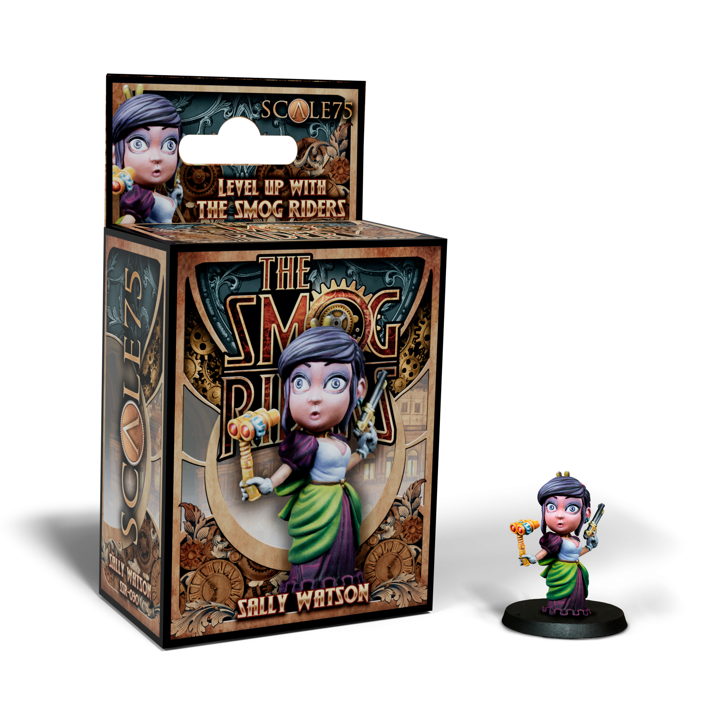 scale75-the-smog-riders-sally-watson-figurine-35mm-non-peinte-r-sine image 1