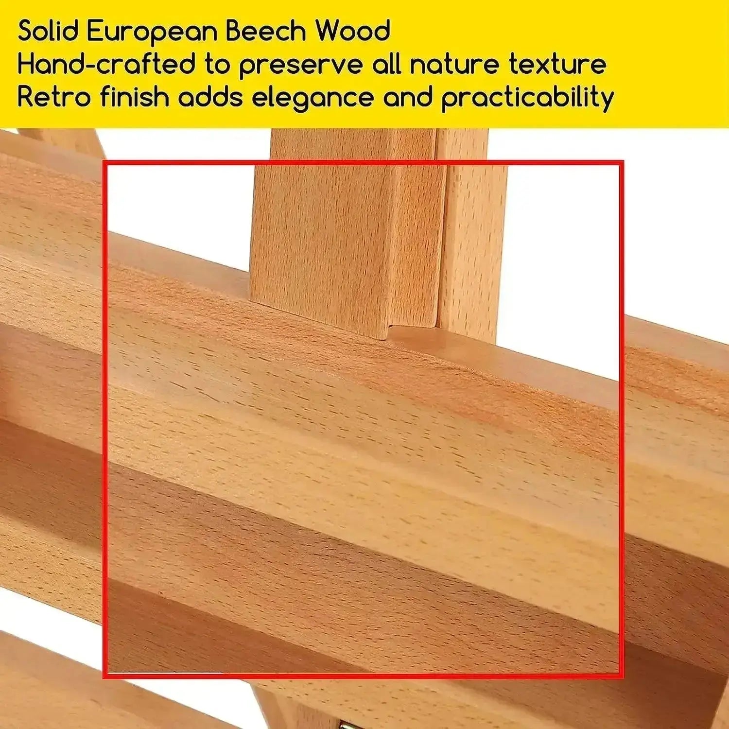 meeden-w02b-b-chevalet-d-atelier-bois-avec-plateau-rangement image 4