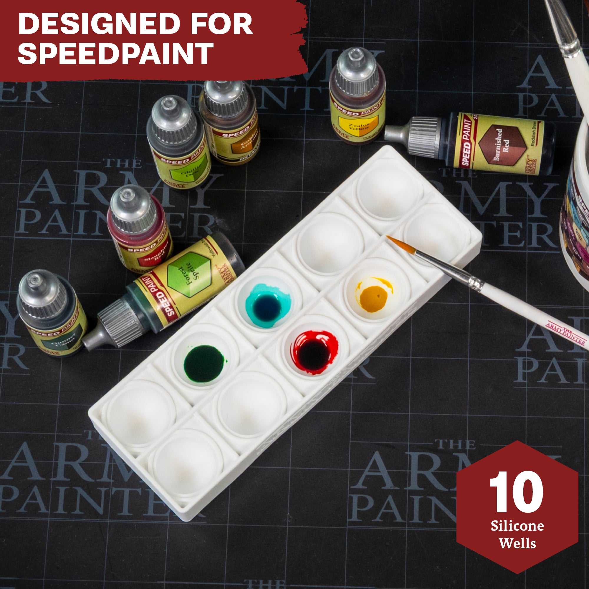 the-army-painter-speed-palette-silicone-peinture-10-godets image 2