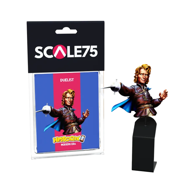 scale75-characters-duelist-buste-r-sine-1-12-non-peint image 1