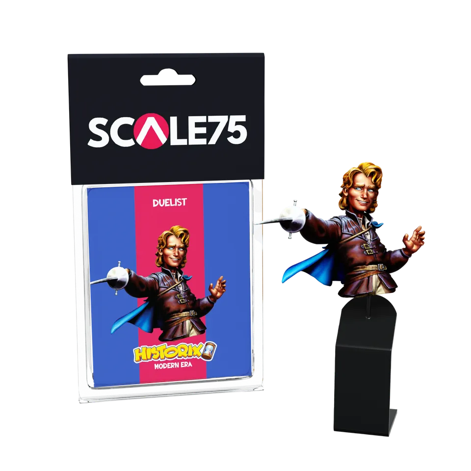 scale75-characters-duelist-buste-r-sine-1-12-non-peint image 1