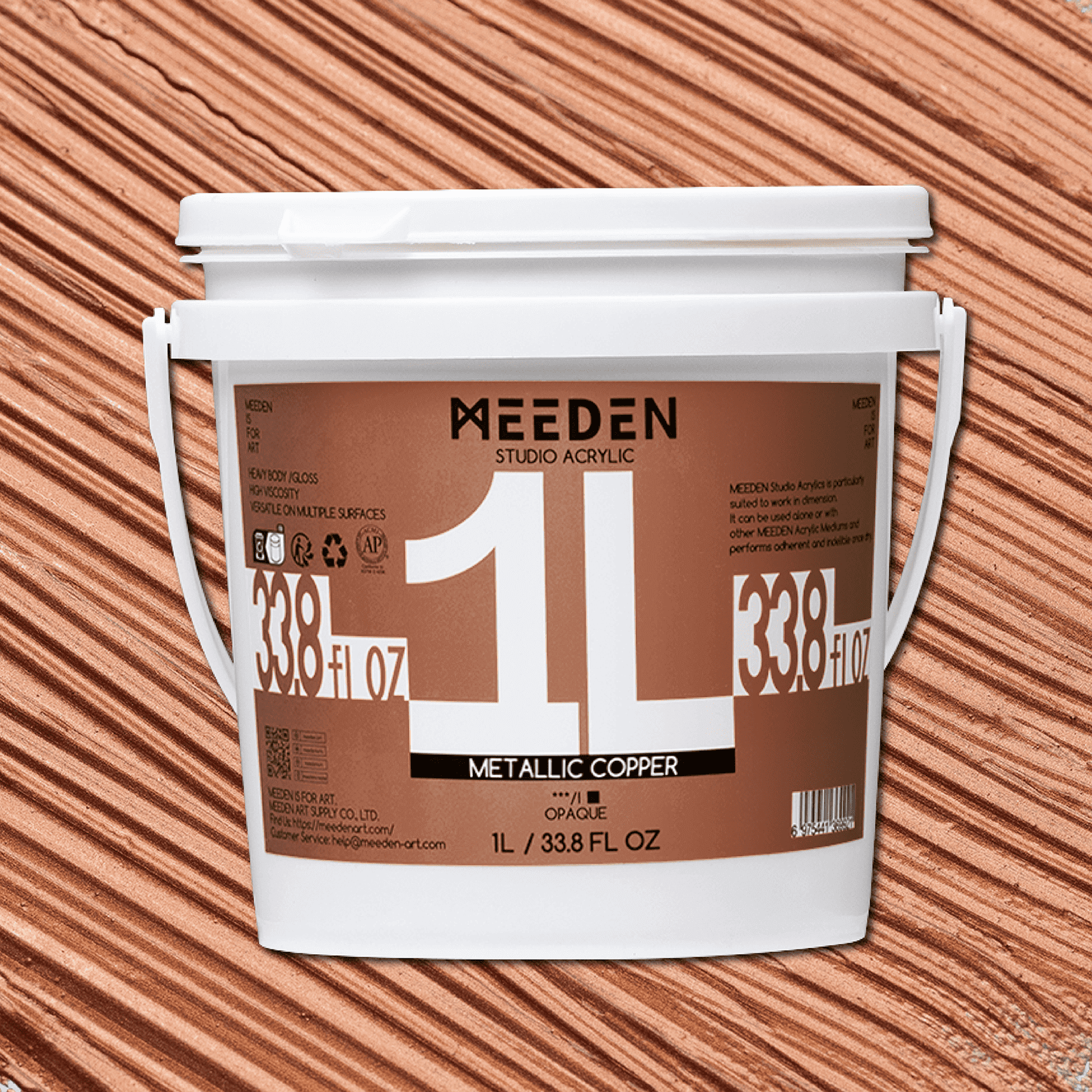meeden-acrylic-paint-cuivre-m-tallique-1-l-peinture-acrylique image 8