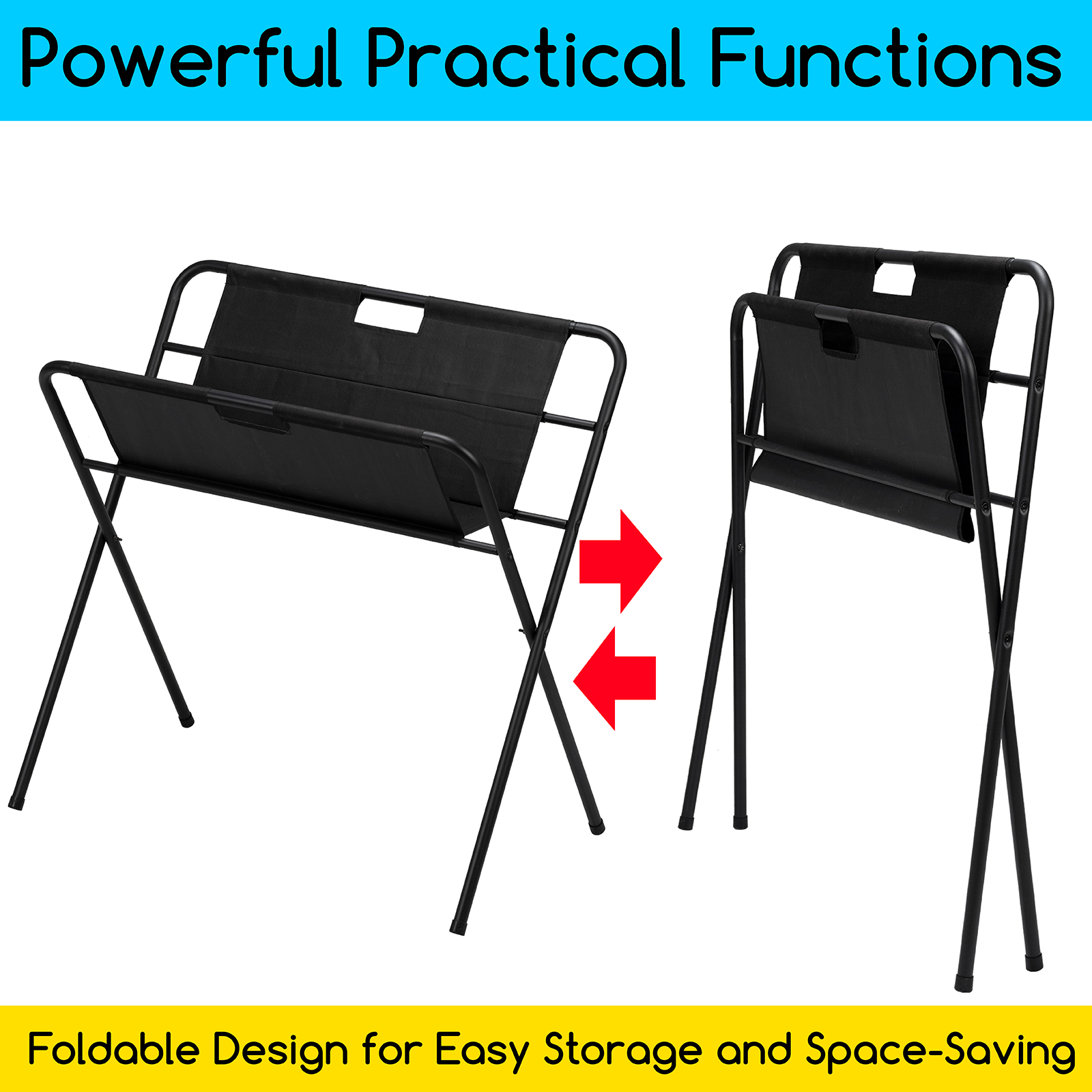 meeden-racks-pr-sentoir-toiles-m-tal-noir-pliable image 6