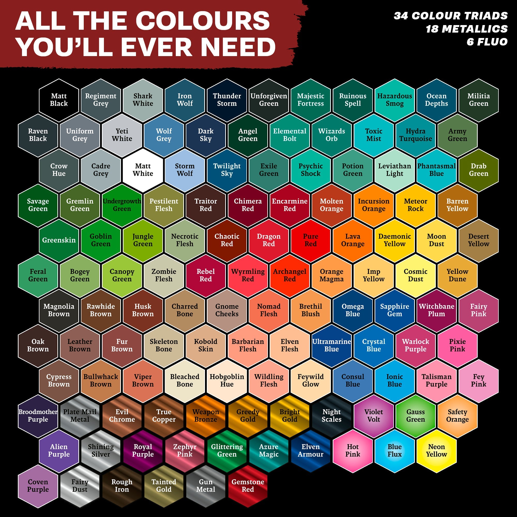 the-army-painter-warpaints-air-complete-set-coffret-126-peintures-a-rographe image 3