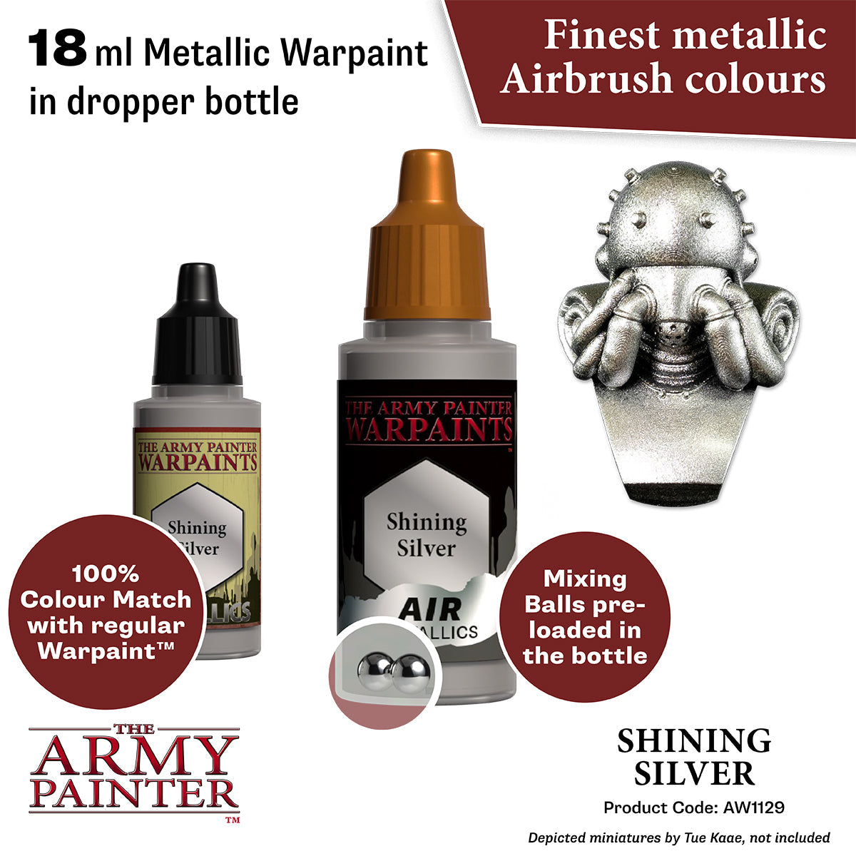 the-army-painter-warpaints-air-shining-silver-peinture-argent-18-ml image 2