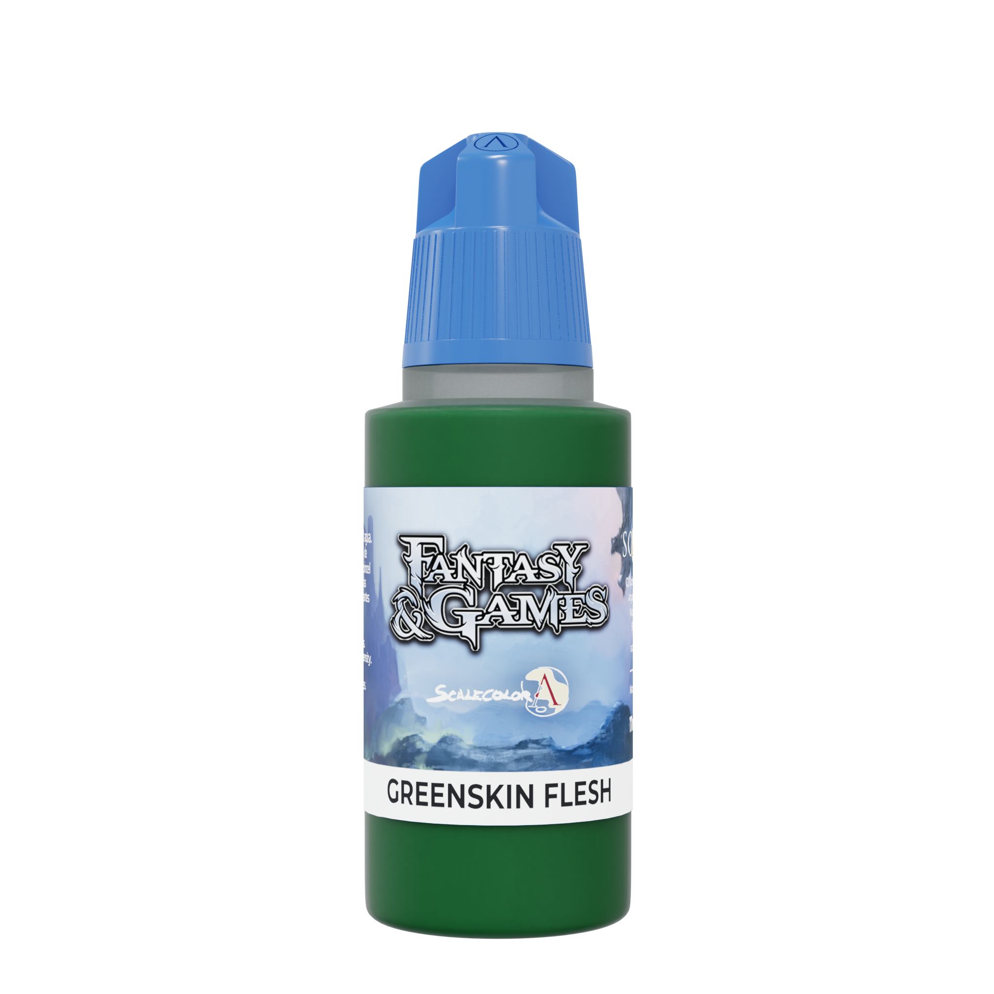scale75-fantasy-games-greenskin-flesh-peinture-17-ml image 1