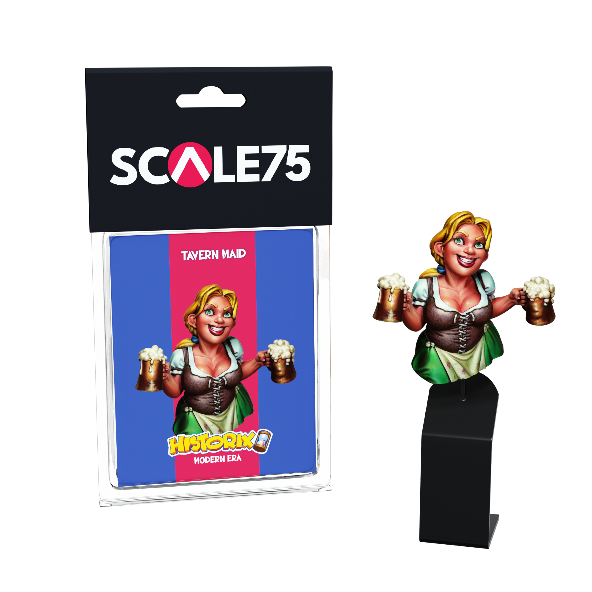 scale75-characters-tavern-maid-buste-r-sine-1-12-non-peint image 1
