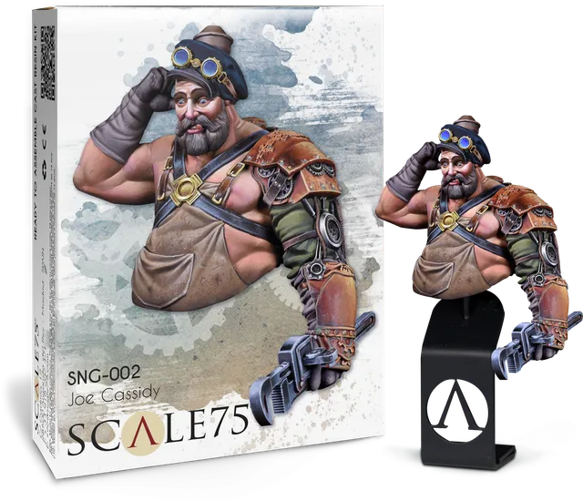 scale75-naughty-gears-joe-cassidy-figurine-non-peinte image 1