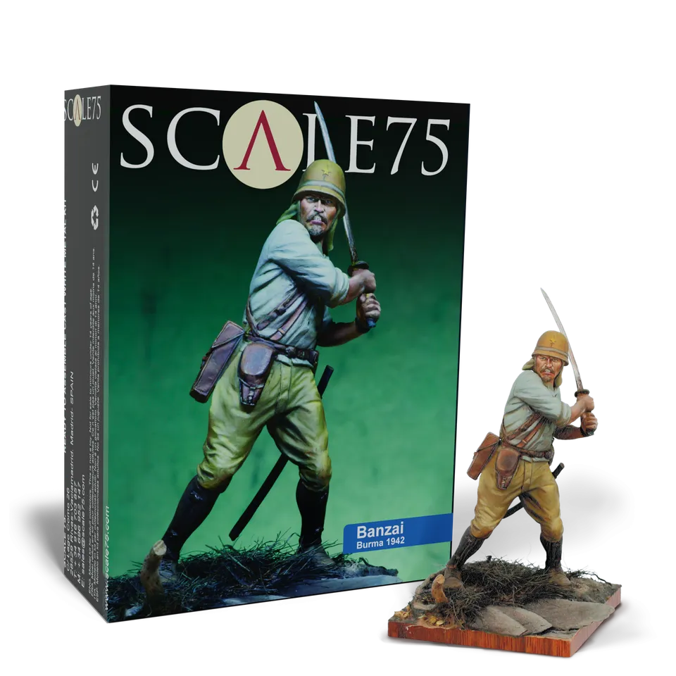 scale75-world-at-war-banzai-figurine-75mm-non-peinte image 1