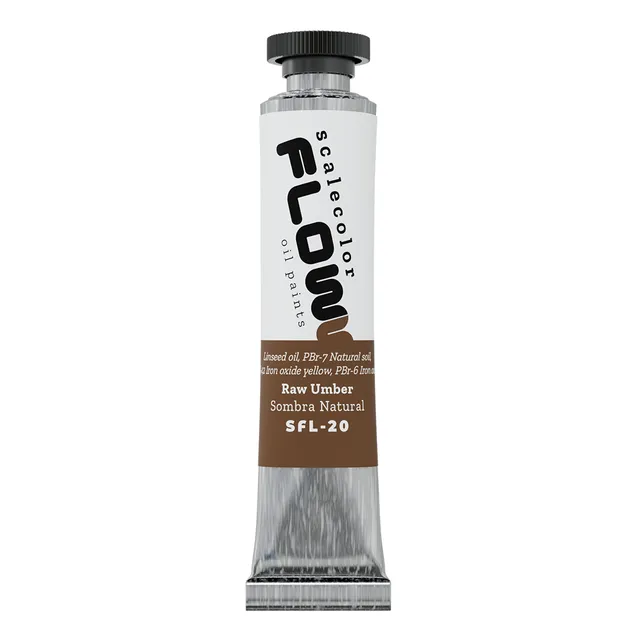 scale75-scalecolor-raw-umber-peinture-huile-20ml-mat image 1