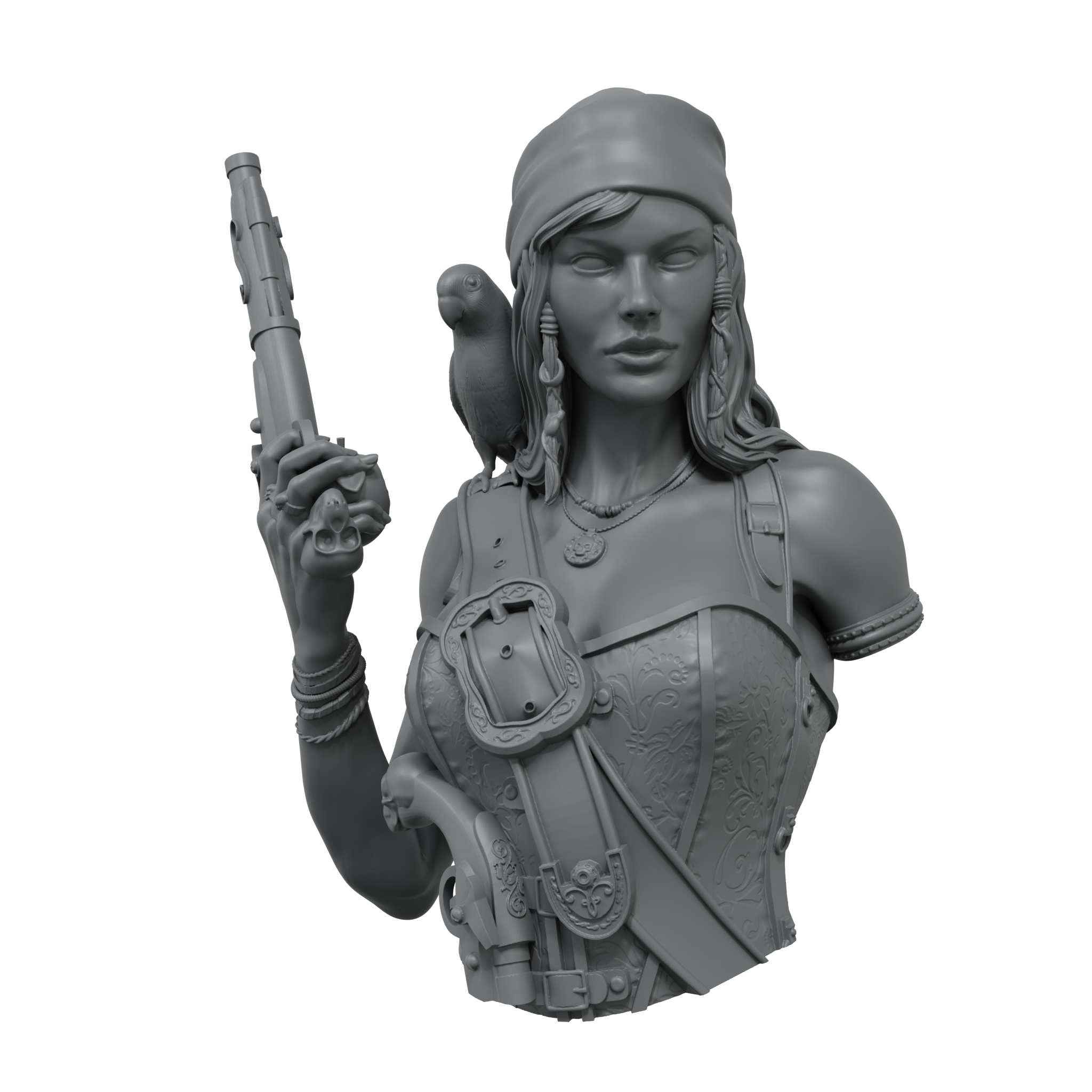 scale75-characters-mary-read-figurine-r-sine-non-peinte-pirate image 2