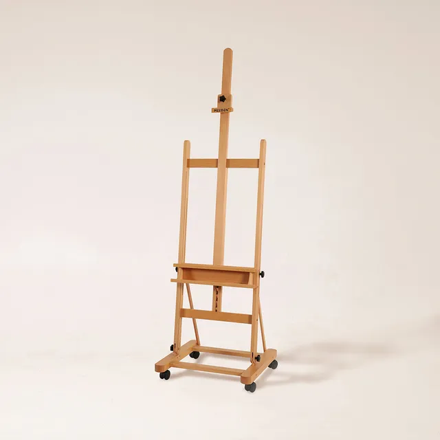 meeden-w02-chevalet-atelier-bois-h-tre-roulettes image 1