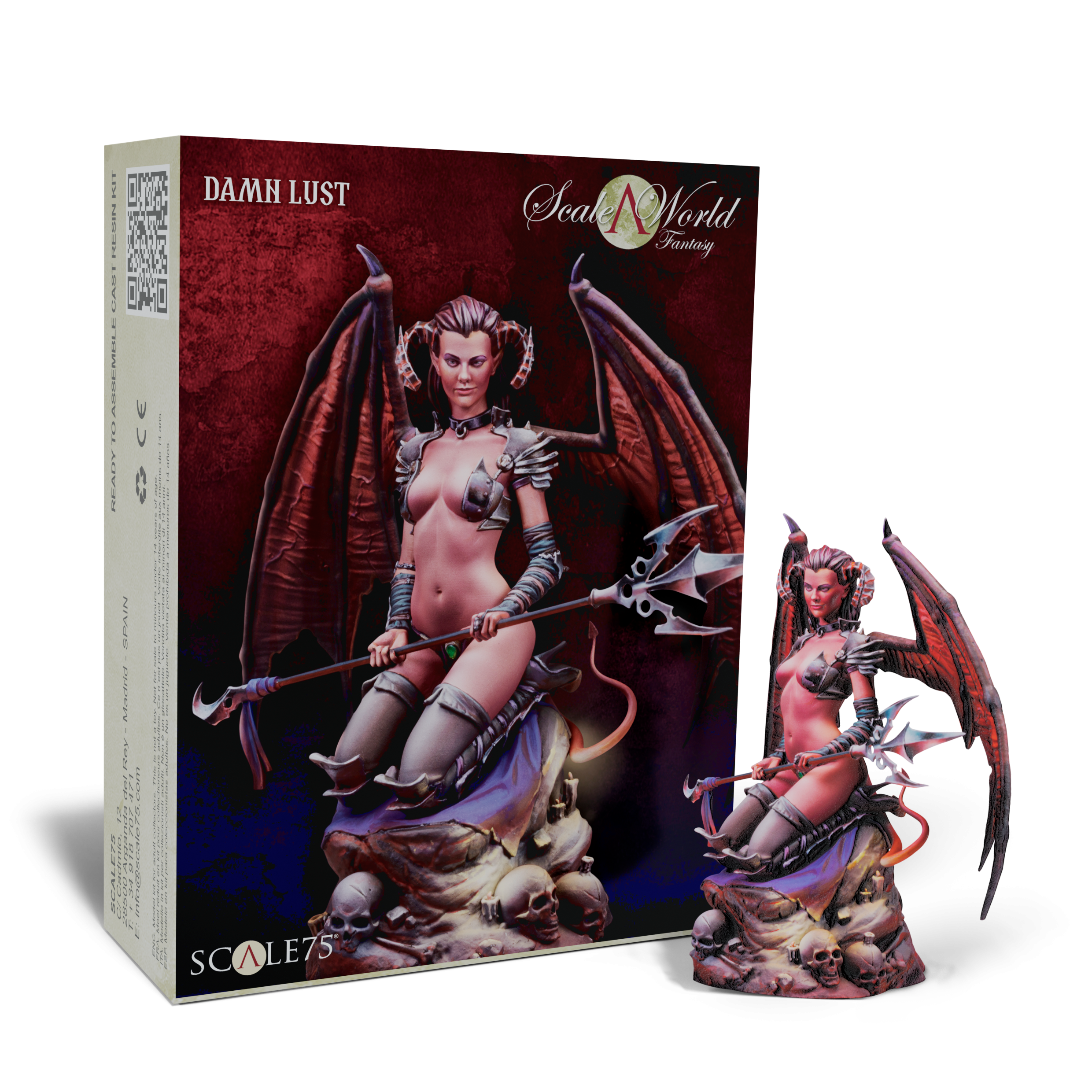 scale75-characters-damned-lust-figurine-75mm-non-peinte-fantasy image 1