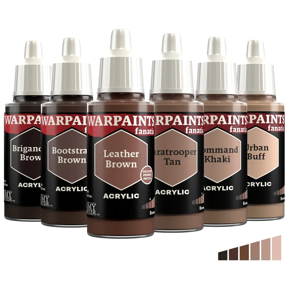 the-army-painter-warpaints-fanatic-flexible-triad-browns-peinture-6x18ml image 1