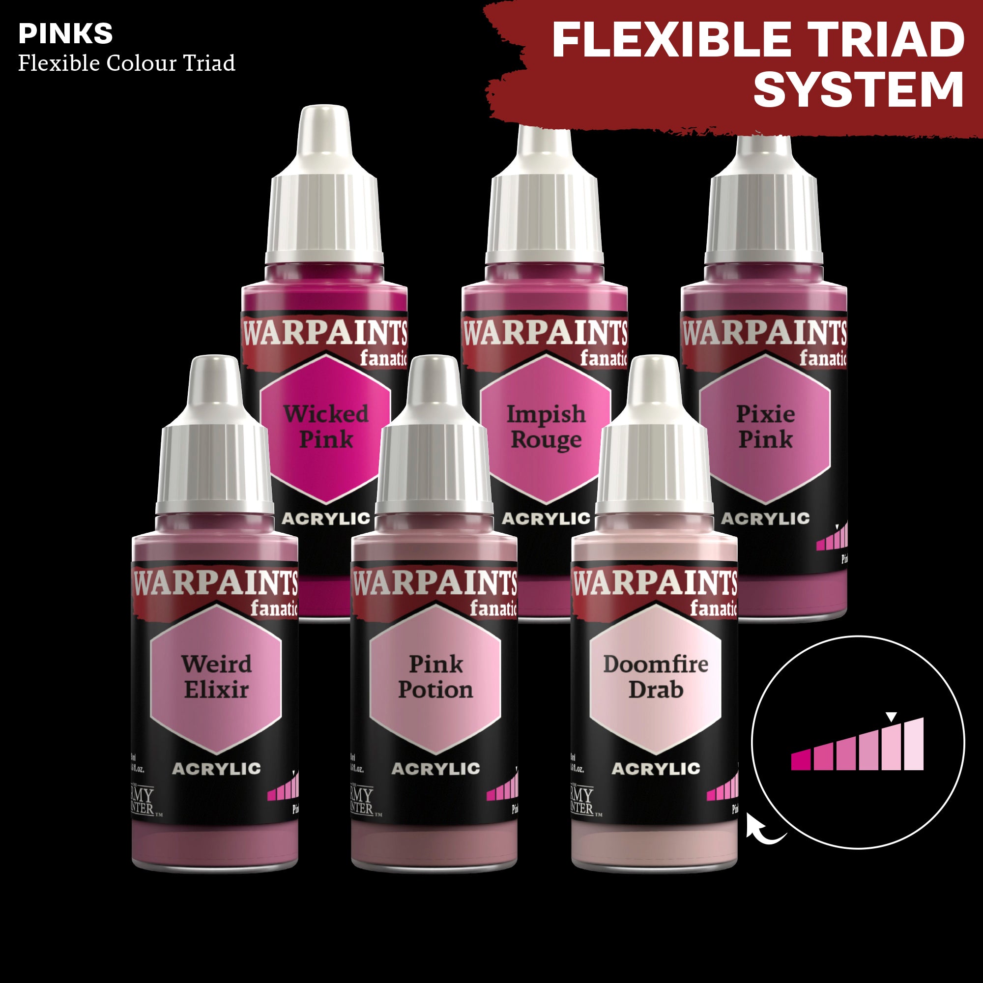 the-army-painter-warpaints-fanatic-pink-potion-peinture-miniature-rose-clair image 3