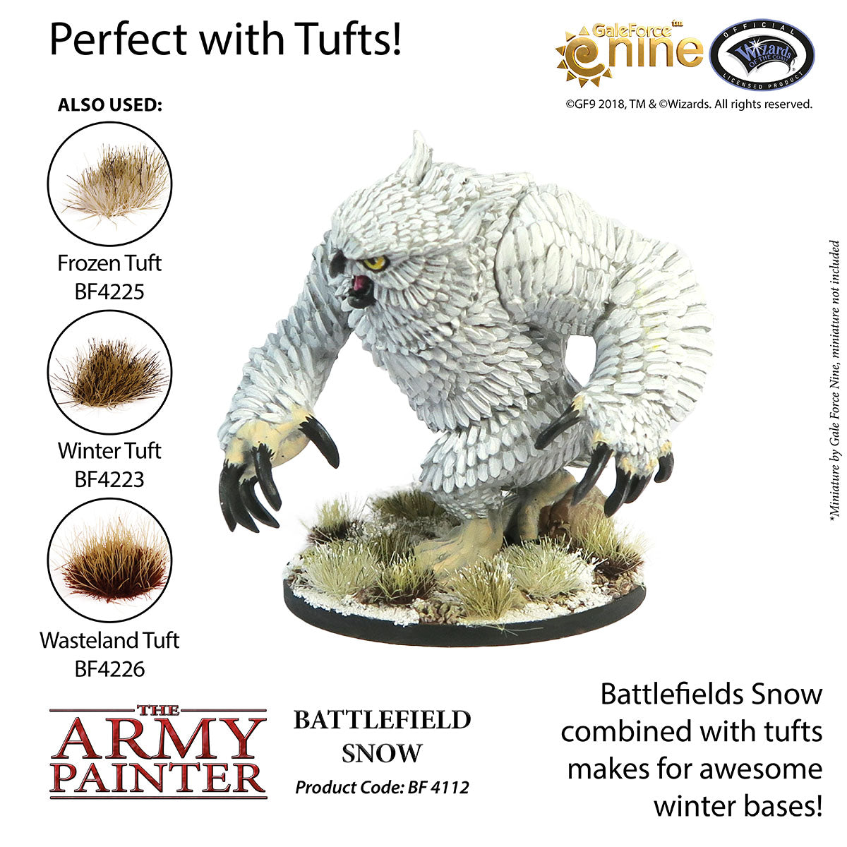 the-army-painter-battlefield-basing-snow-d-cor-socle-150-ml-neige image 4