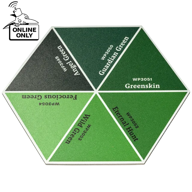 the-army-painter-tapis-de-d-coupe-hex-cutting-mat-deep-greens image 1