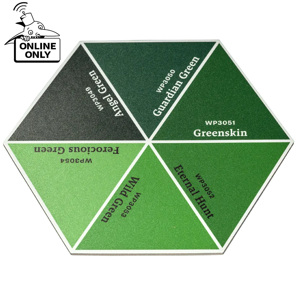 the-army-painter-tapis-de-d-coupe-hex-cutting-mat-deep-greens image 1
