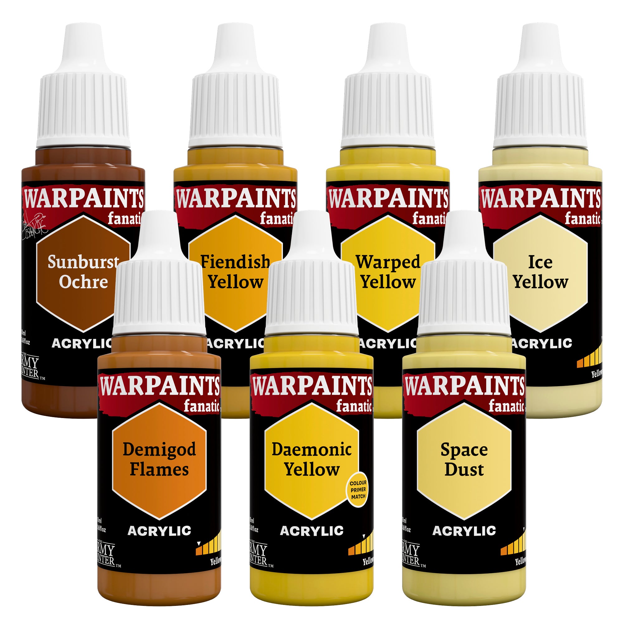 the-army-painter-warpaints-fanatic-yellows-triad-set-7-peintures image 2